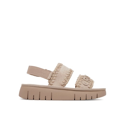 Roxy Sandały HY62277-1 Beżowy ze sklepu MODIVO w kategorii Sandały damskie - zdjęcie 182630458