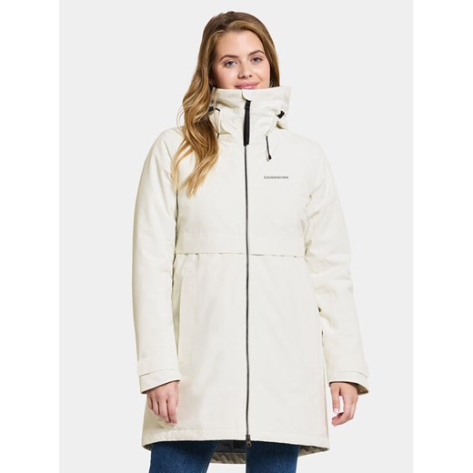 Didriksons Parka Helle 504301 Écru Regular Fit ze sklepu MODIVO w kategorii Parki damskie - zdjęcie 182630497