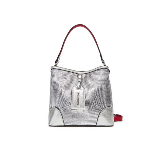 Valentino Torebka Label VBS8GW34 Srebrny ze sklepu MODIVO w kategorii Torebki damskie - zdjęcie 182630558