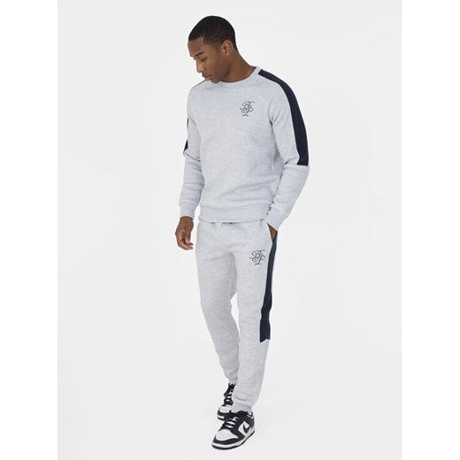 Brave Soul Bluza MJS-516ALSTON Szary Straight Fit ze sklepu MODIVO w kategorii Bluzy męskie - zdjęcie 182630628