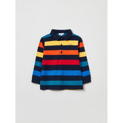 OVS Polo 1842410 Kolorowy Regular Fit ze sklepu MODIVO w kategorii Kaftaniki i bluzki - zdjęcie 182630657