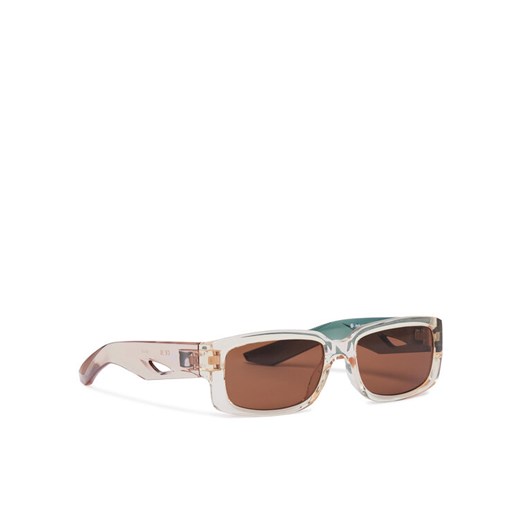 Nike Okulary przeciwsłoneczne Variant I EV24013 113 Beżowy ze sklepu MODIVO w kategorii Okulary przeciwsłoneczne damskie - zdjęcie 182630738