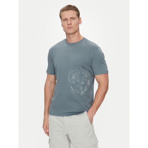 Napapijri T-Shirt S-Vanni NP0A4IEA Niebieski Regular Fit ze sklepu MODIVO w kategorii T-shirty męskie - zdjęcie 182630825