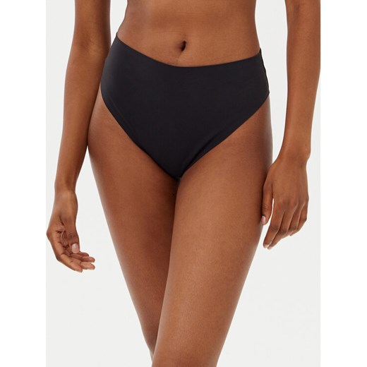 Hunkemöller Stringi Smooth 206773 Czarny ze sklepu MODIVO w kategorii Majtki damskie - zdjęcie 182630926