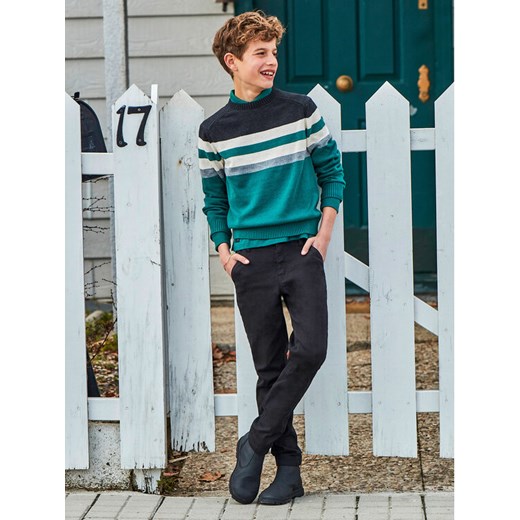 Mayoral Jeansy 582 Czarny Slim Fit ze sklepu MODIVO w kategorii Spodnie chłopięce - zdjęcie 182630938