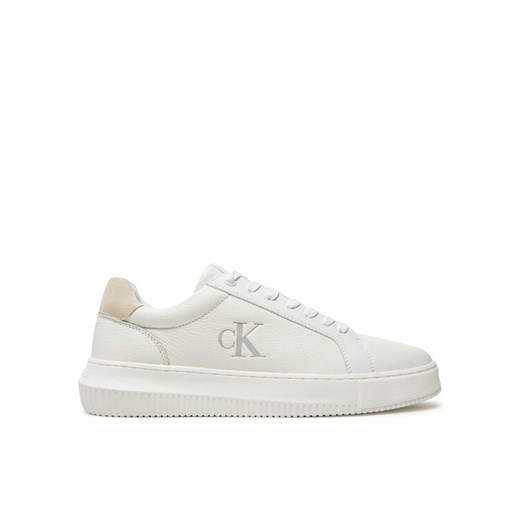 Calvin Klein Jeans Sneakersy Chunky Cupsole Low Mg YM0YM01253 Biały ze sklepu MODIVO w kategorii Buty sportowe męskie - zdjęcie 182630939