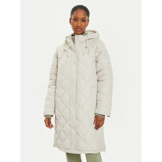 Tom Tailor Parka 1041488 Beżowy Regular Fit ze sklepu MODIVO w kategorii Parki damskie - zdjęcie 182630988