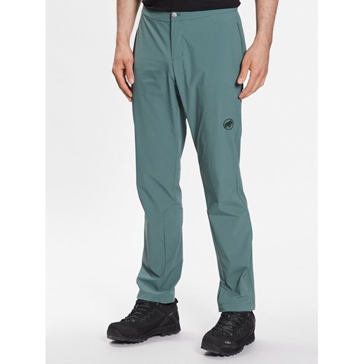 Mammut Spodnie outdoor 1022-01312 Zielony Athletic Fit ze sklepu MODIVO w kategorii Spodnie męskie - zdjęcie 182631009