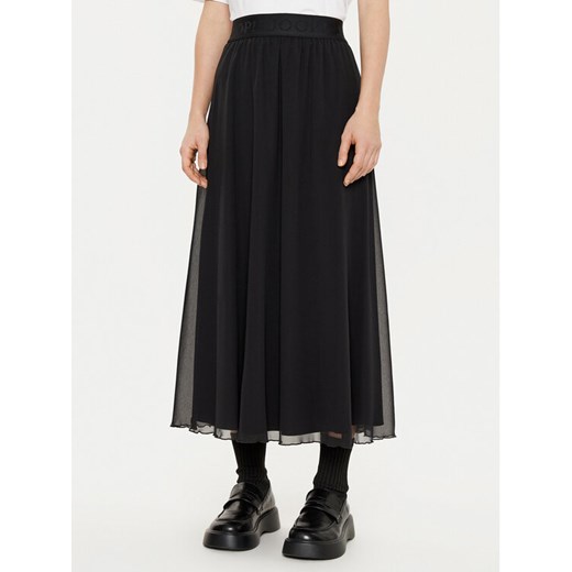 JOOP! Spódnica midi 58 S58Schirin 10018884 30044850 Czarny Regular Fit ze sklepu MODIVO w kategorii Spódnice - zdjęcie 182631069