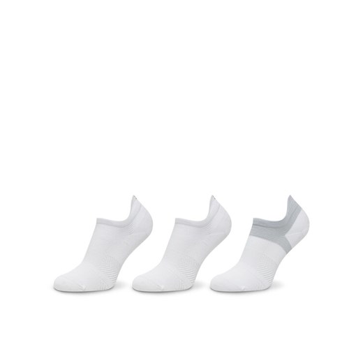 Under Armour Zestaw 3 par niskich skarpet unisex UA ArmourDry® Run 1386237 Biały ze sklepu MODIVO w kategorii Skarpetki męskie - zdjęcie 182631168