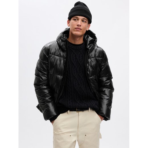 Gap Kurtka zimowa 816437-01 Czarny Regular Fit ze sklepu MODIVO w kategorii Kurtki męskie - zdjęcie 182631177