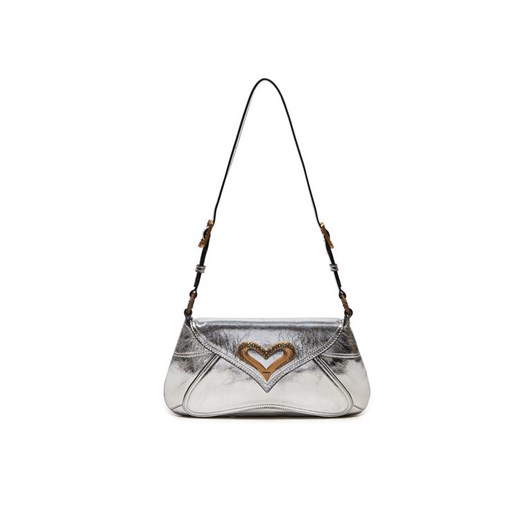 Pinko Torebka 520 Shoulder Cllassic Fl AI 24-25 PLTT 103763 A1VB Srebrny ze sklepu MODIVO w kategorii Torebki damskie - zdjęcie 182631196