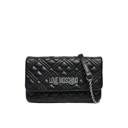 LOVE MOSCHINO Torebka JC4097PP1MLA000B Czarny ze sklepu MODIVO w kategorii Kopertówki - zdjęcie 182631206
