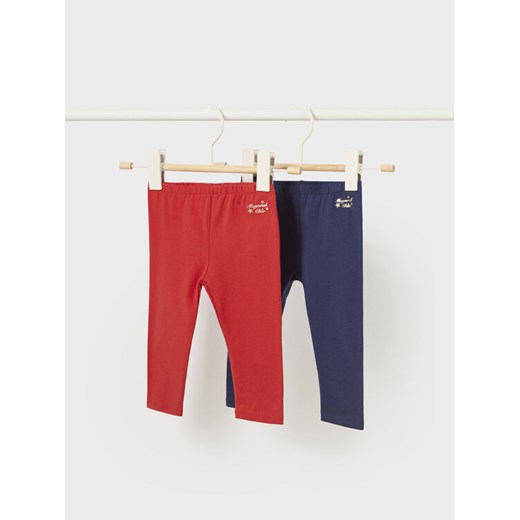 Mayoral Komplet 2 par legginsów 702 Granatowy Regular Fit ze sklepu MODIVO w kategorii Legginsy niemowlęce - zdjęcie 182631235