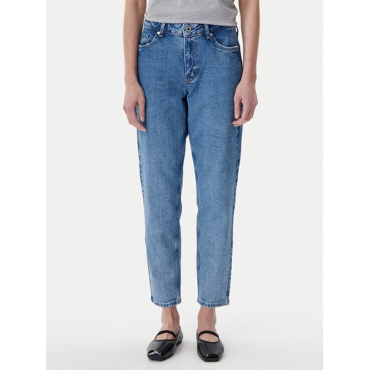 Karl Lagerfeld Jeans Jeansy A1W10122 Niebieski Mom Fit ze sklepu MODIVO w kategorii Jeansy damskie - zdjęcie 182631256