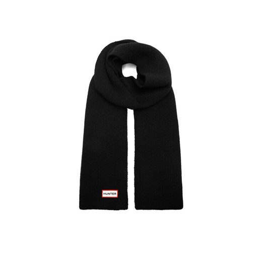 Hunter Szalik HTR-U4-002-AW24 Czarny ze sklepu MODIVO w kategorii Szaliki męskie - zdjęcie 182631369