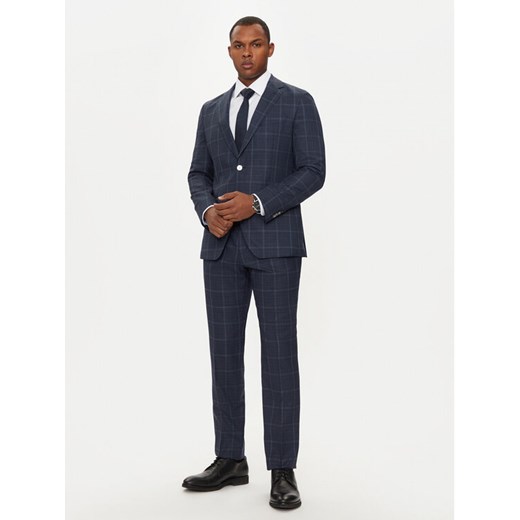 Boss Garnitur C-Huge 50521650 Granatowy Slim Fit ze sklepu MODIVO w kategorii Garnitury męskie - zdjęcie 182631379