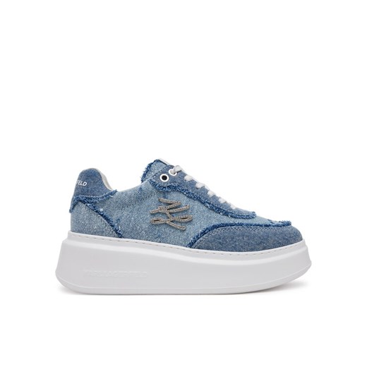 KARL LAGERFELD Sneakersy KL63523 Niebieski ze sklepu MODIVO w kategorii Buty sportowe damskie - zdjęcie 182631389