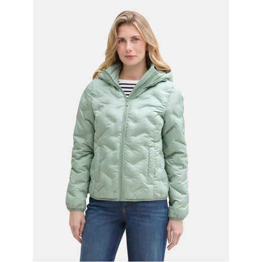 Tom Tailor Kurtka przejściowa 1044396 Zielony Regular Fit ze sklepu MODIVO w kategorii Kurtki damskie - zdjęcie 182631408