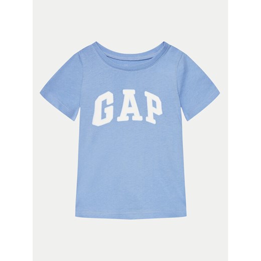 Gap T-Shirt 862123 Niebieski Regular Fit ze sklepu MODIVO w kategorii Bluzki dziewczęce - zdjęcie 182631445