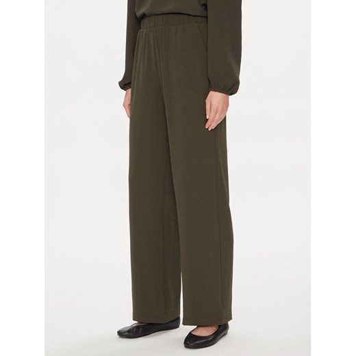 Vero Moda Spodnie materiałowe 10302548 Szary Loose Fit ze sklepu MODIVO w kategorii Spodnie damskie - zdjęcie 182631458