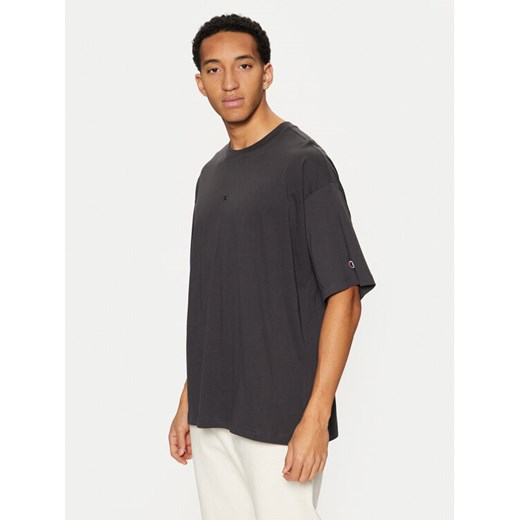 Champion T-Shirt 220279 Czarny Relaxed Fit ze sklepu MODIVO w kategorii T-shirty męskie - zdjęcie 182631528