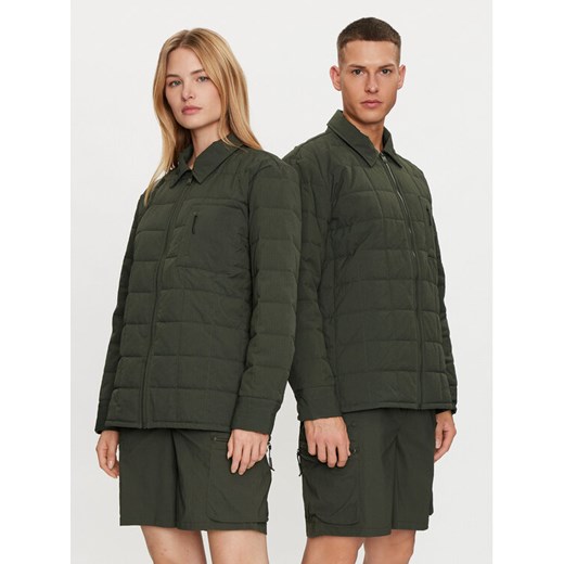 Rains Koszula Giron Liner Overshirt T1 19420 Zielony Regular Fit ze sklepu MODIVO w kategorii Koszule męskie - zdjęcie 182631559
