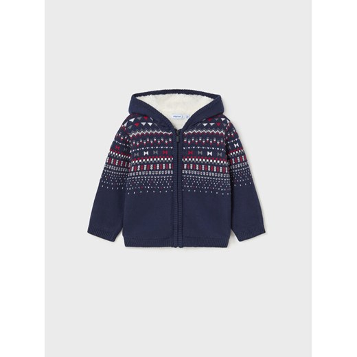 Mayoral Kardigan 2.326 Granatowy Regular Fit ze sklepu MODIVO w kategorii Bluzy i swetry - zdjęcie 182631635