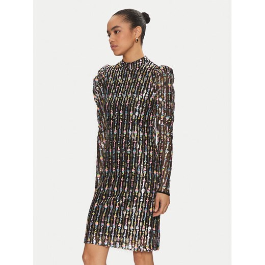 YAS Sukienka koktajlowa Binna 26036018 Kolorowy Slim Fit ze sklepu MODIVO w kategorii Sukienki - zdjęcie 182631649