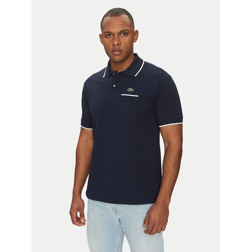 Lacoste Polo PH9838 Granatowy Classic Fit ze sklepu MODIVO w kategorii T-shirty męskie - zdjęcie 182631707