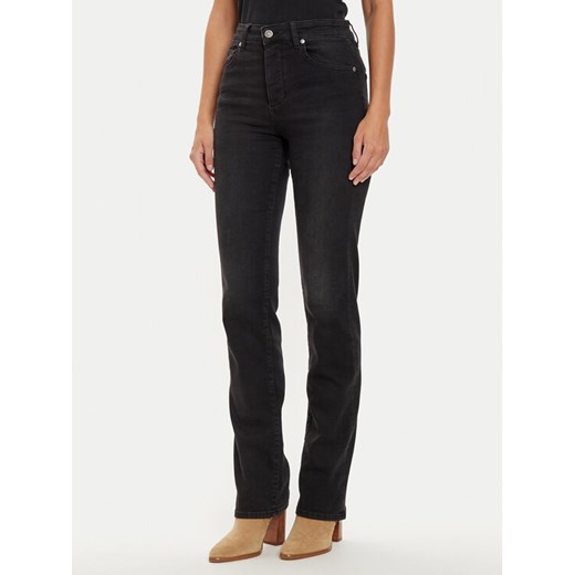 Liu Jo Jeansy UF4063 DS615 Czarny Straight Fit ze sklepu MODIVO w kategorii Jeansy damskie - zdjęcie 182631767