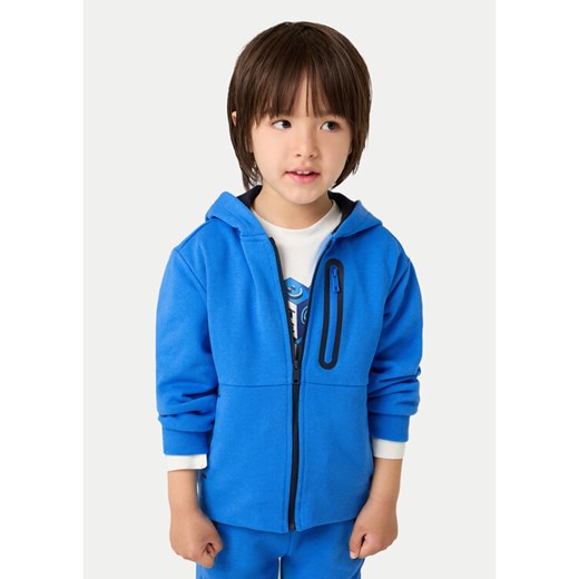 Mayoral Bluza 4477 Niebieski Regular Fit ze sklepu MODIVO w kategorii Bluzy chłopięce - zdjęcie 182631856