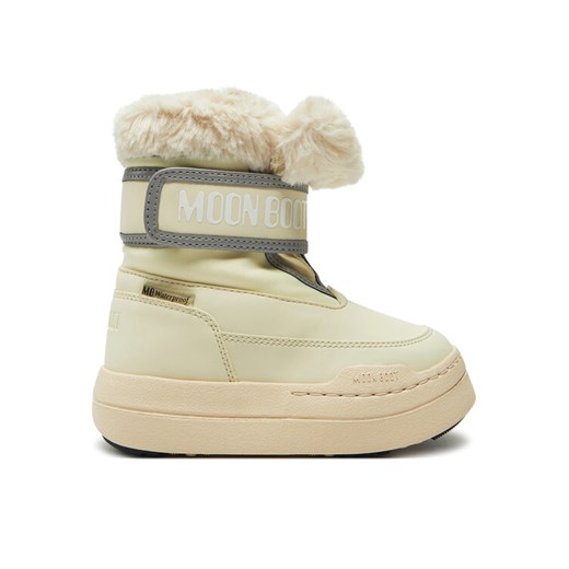 Moon Boot Śniegowce Junior Park Strap 80D3440030 Beżowy ze sklepu MODIVO w kategorii Buty zimowe dziecięce - zdjęcie 182631905