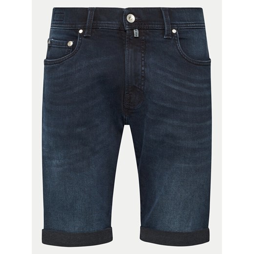 Pierre Cardin Szorty jeansowe 34520/000/8140 Granatowy Modern Fit ze sklepu MODIVO w kategorii Spodenki męskie - zdjęcie 182632017