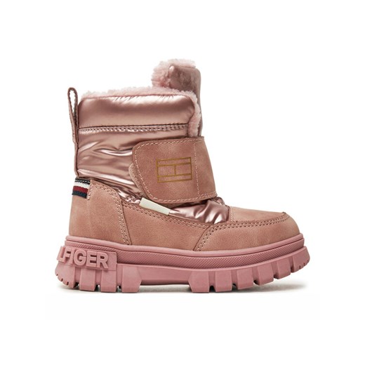 Tommy Hilfiger Śniegowce T1A5-33607-1492 M Różowy ze sklepu MODIVO w kategorii Buty zimowe dziecięce - zdjęcie 182632106