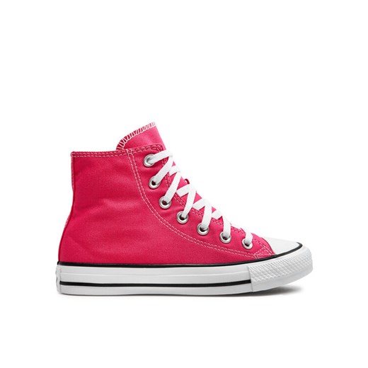 Converse Trampki Chuck Taylor All Star Hi A08136C Różowy ze sklepu MODIVO w kategorii Trampki damskie - zdjęcie 182632146