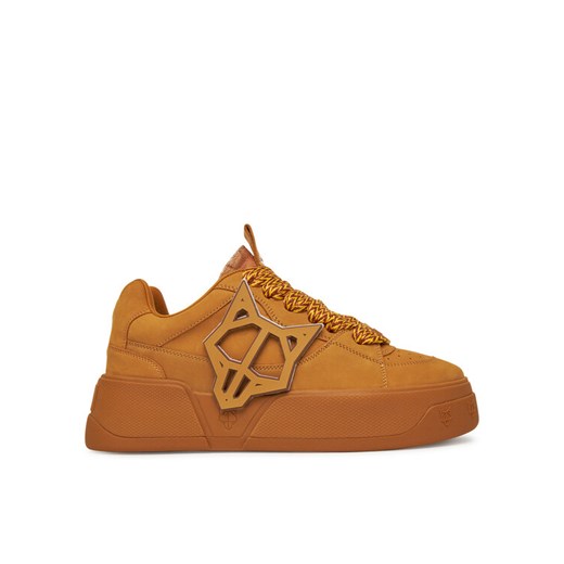 Naked Wolfe Sneakersy Kosa Brązowy ze sklepu MODIVO w kategorii Buty sportowe męskie - zdjęcie 182632188