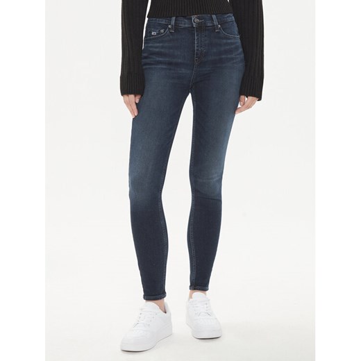 Tommy Jeans Jeansy Nora DW0DW19257 Granatowy Skinny Fit ze sklepu MODIVO w kategorii Jeansy damskie - zdjęcie 182632196
