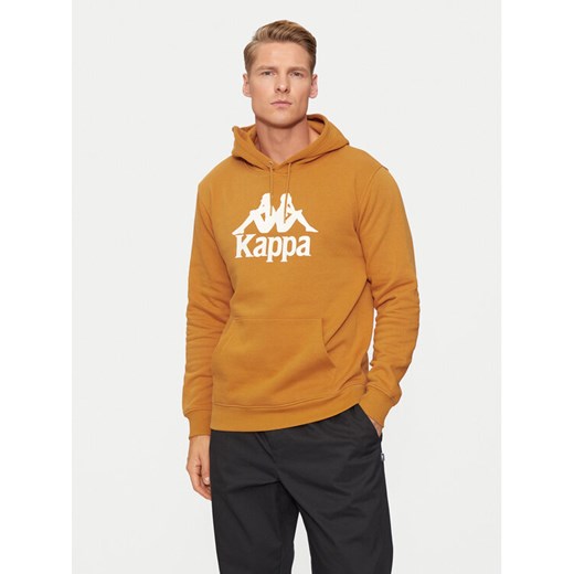 Kappa Bluza Malmo 3 Auth Kontemporary 341M43W Żółty Regular Fit ze sklepu MODIVO w kategorii Bluzy męskie - zdjęcie 182632329