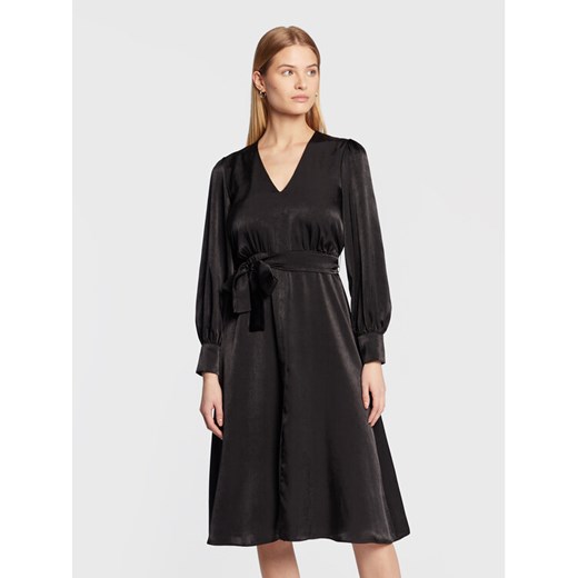 Marella Sukienka koktajlowa Dula 32260926 Czarny Regular Fit ze sklepu MODIVO w kategorii Sukienki - zdjęcie 182632357