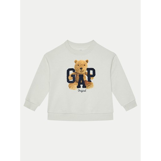 Gap Bluza 627729-01 Beżowy Regular Fit ze sklepu MODIVO w kategorii Bluzy chłopięce - zdjęcie 182632419