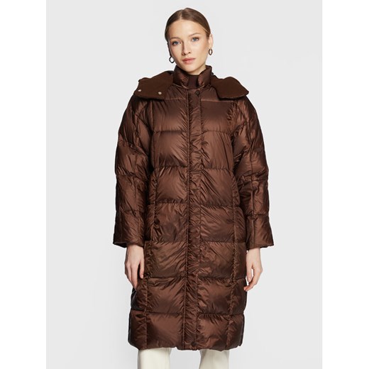 Marella Kurtka puchowa Adele 34960129 Brązowy Regular Fit ze sklepu MODIVO w kategorii Kurtki damskie - zdjęcie 182632435
