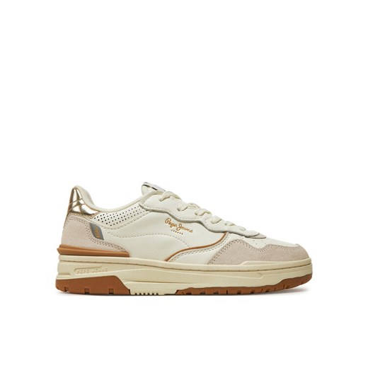 Pepe Jeans Sneakersy PLS00024 Biały ze sklepu MODIVO w kategorii Buty sportowe damskie - zdjęcie 182632539