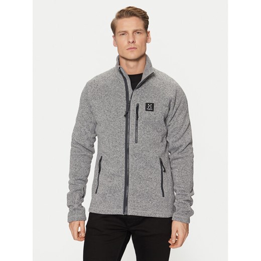Haglöfs Polar Risberg 607382 Szary Standard Fit ze sklepu MODIVO w kategorii Bluzy męskie - zdjęcie 182632638