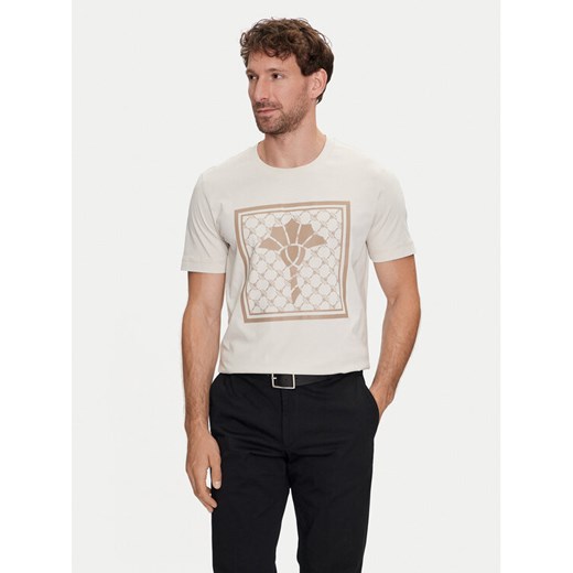 JOOP! T-Shirt 17 JJ-08Bilal 30042365 Beżowy Modern Fit ze sklepu MODIVO w kategorii T-shirty męskie - zdjęcie 182632659