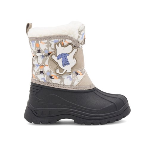 Moomin Śniegowce CM-AW23-217MMN Beżowy ze sklepu MODIVO w kategorii Buty zimowe dziecięce - zdjęcie 182632665