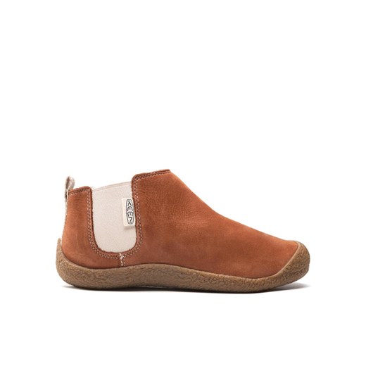 Keen Sztyblety Mosey Chelsea Leather 1026826 Brązowy ze sklepu MODIVO w kategorii Botki - zdjęcie 182632669