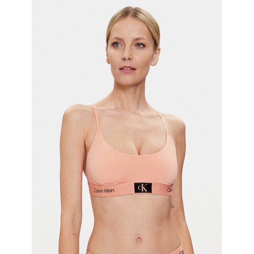 Calvin Klein Underwear Biustonosz top 000QF7245E Różowy ze sklepu MODIVO w kategorii Biustonosze - zdjęcie 182632726