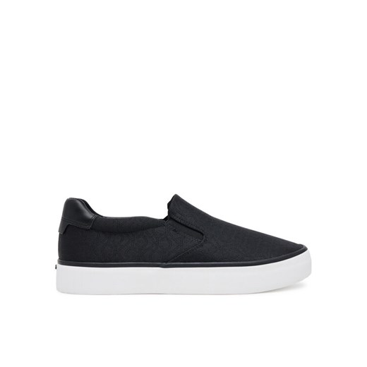 Calvin Klein Tenisówki Vulc Slip On - Jacq HW0HW02411 Czarny ze sklepu MODIVO w kategorii Trampki damskie - zdjęcie 182632856