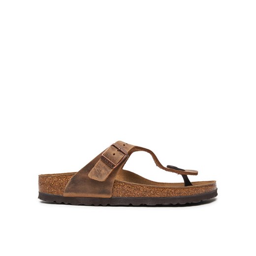 Birkenstock Japonki Gizeh Bs 0943813 Brązowy ze sklepu MODIVO w kategorii Klapki damskie - zdjęcie 182632877